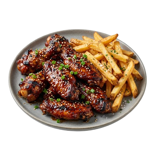BBQ Wings Meal