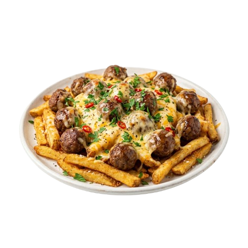 Meatballs Loaded Fries