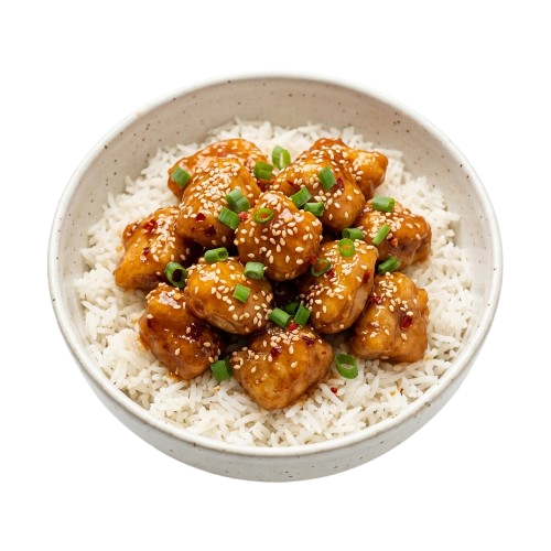 Orange Chicken Rice